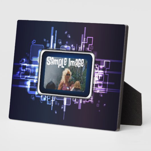 Plaque d'art Abstraite de Neon (Côté)