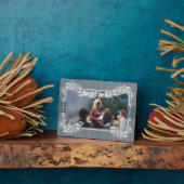 Plaque d'art aux oiseaux gris (Côté)