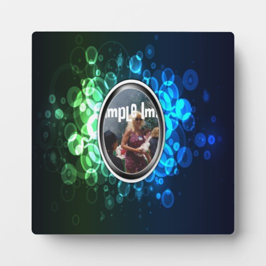 Plaque d'art de Bokeh (Devant)