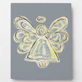 Plaque d'art de la peinture blanche de l'ange lumi (Devant)