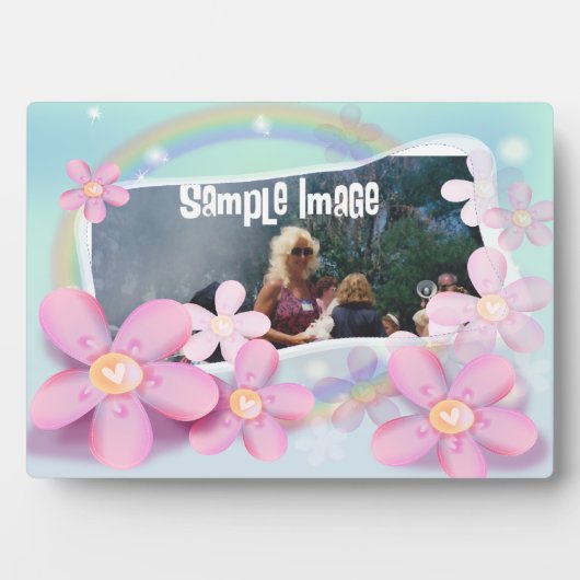 Plaque d'Art Dreamy Floral Pastel (Devant)