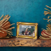 Plaque d'art en ruban or (Côté)