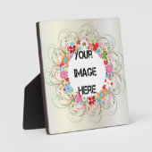 Plaque d'art floral Art déco (Recto)