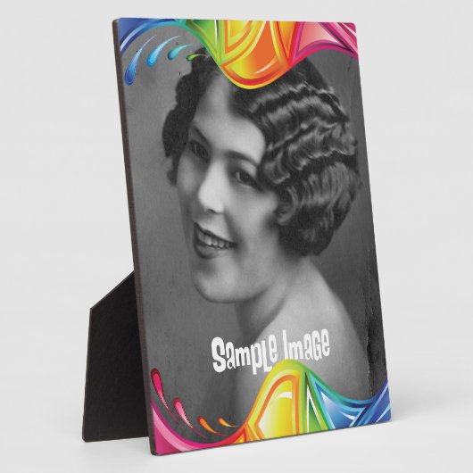 Plaque d'art frontalier Abstraite (Côté)