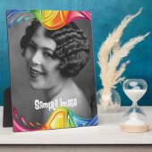 Plaque d'art frontalier Abstraite (Côté)