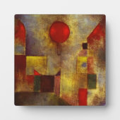 Plaque de ballon rouge Paul Klee (Devant)