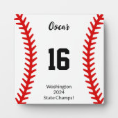 Plaque de base-ball (Devant)