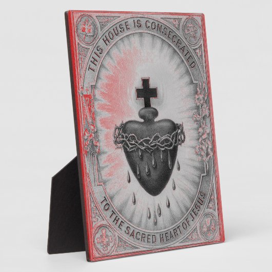 Plaque de bénédiction de la maison (Côté)