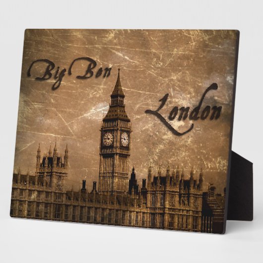 Plaque de Big Ben, Londres (Côté)