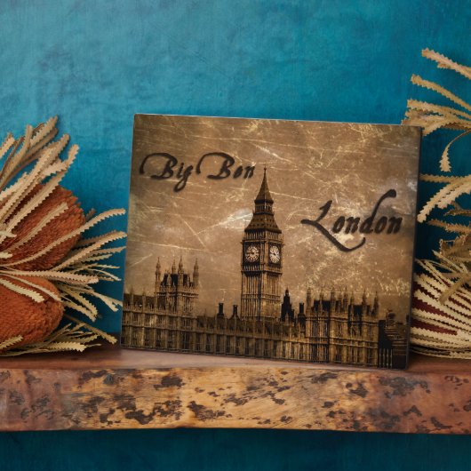 Plaque de Big Ben, Londres (Côté)