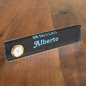 Plaque de bureau Alberto (Taille)
