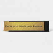 Plaque de bureau amusante (Devant)