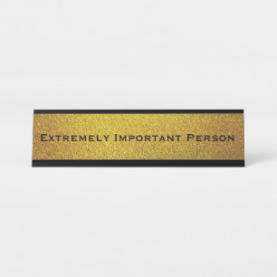 Plaque de bureau amusante