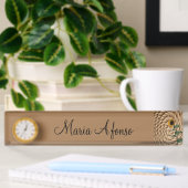 Plaque de bureau Corde Tournesol