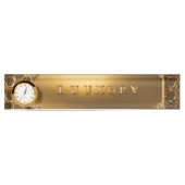 Plaque de bureau de luxe (Devant)