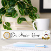 Plaque de bureau dentiste Tournesol
