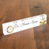 Plaque de bureau dentiste Tournesol (Taille)