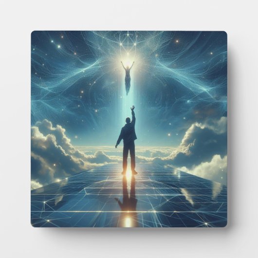 Plaque de bureau "Eleved Spirits" (Devant)