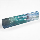 Plaque de bureau HAMbyWG - Devenez la vague