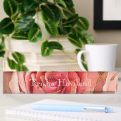 Plaque de bureau HAMbyWG - Rose pêche