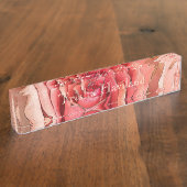 Plaque de bureau HAMbyWG - Rose pêche (Taille)