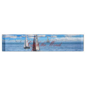 Plaque de bureau HAMbyWG - Voile (Devant)
