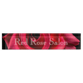 Plaque de bureau - HAMbyWhiteGlove - Rose rouge (Devant)