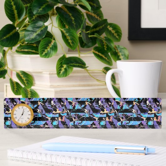 Plaque de bureau hideuse