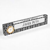 Plaque de bureau Jardin gothique