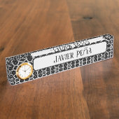 Plaque de bureau Jardin gothique (Taille)
