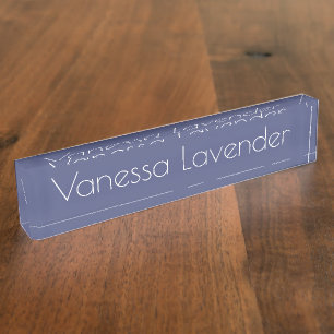 Plaque de bureau - Lavande HAMbyWG