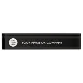Plaque de bureau personnalisée (Devant)