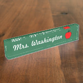 Plaque de bureau pour enseignant (Taille)