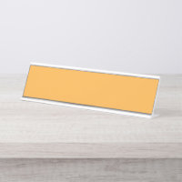 Plaque de Bureau | Style Moderne et Chaud pour le 