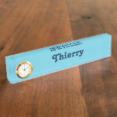 Plaque de bureau Thierry (Taille)
