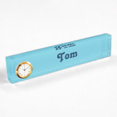 Plaque de bureau Tom