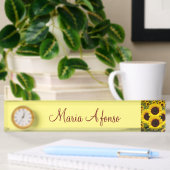 Plaque de bureau Tournesol