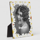 Plaque de cadre d'art Daisy et Lady Bug (Côté)