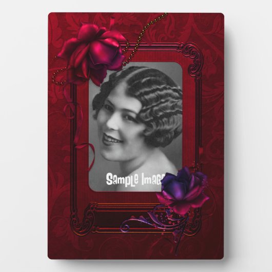 Plaque de cadre d'art gothique violet (Devant)