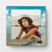 Plaque de cadre photo à l'extrémité de l'eau (Devant)