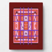 Plaque de cadre photo Abstraite avec plan courbe (Devant)