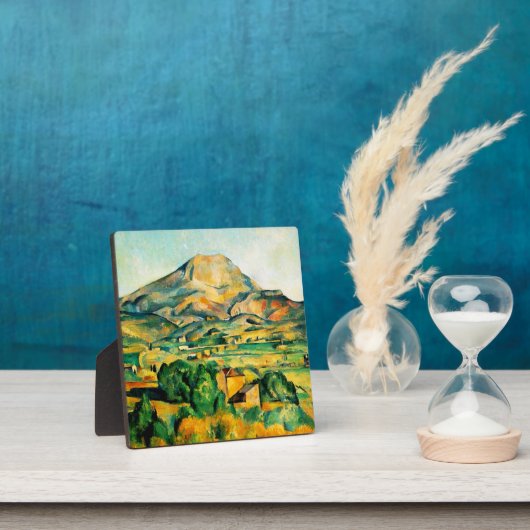 Plaque de Cezanne Mont Sainte-Victoire (Insitu)