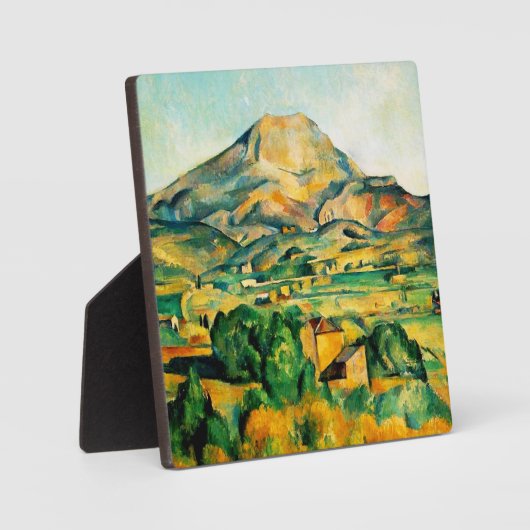 Plaque de Cezanne Mont Sainte-Victoire (Recto)