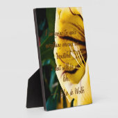 Plaque de citation Elsie de Wolfe (Côté)