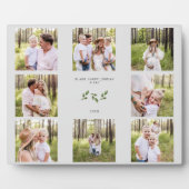 Plaque de collage de la famille de huit photos per (Devant)