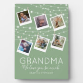 Plaque de collage de photos de chaînes modernes (Devant)