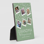 Plaque de collage de photos de chaînes modernes (Côté)