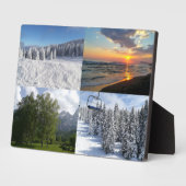 Plaque de collage de photos personnalisée sur supp (Côté)