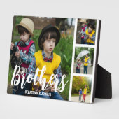 Plaque de collage photo Customisée par les frères (Côté)