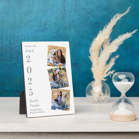 Plaque de collage photo de conservation de diplôme (Côté)